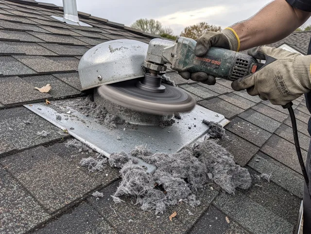 Expert roof dryer vent cleaning by Solon Dryer Vent Cleaning in Solon