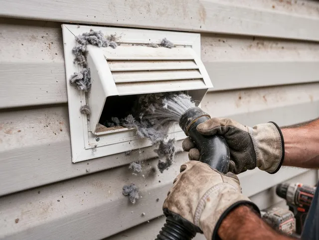 Professional dryer vent cleaning by Solon Dryer Vent Cleaning in Solon