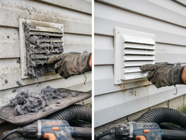 Residential dryer vent cleaning by Solon Dryer Vent Cleaning in Solon